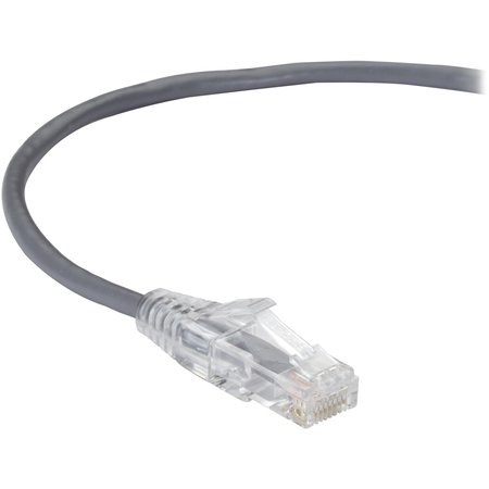 BLACK BOX Slim-Net Cat6A 28-Awg 500-Mhz Stranded Ethernet Patch Cable - C6APC28-GY-05